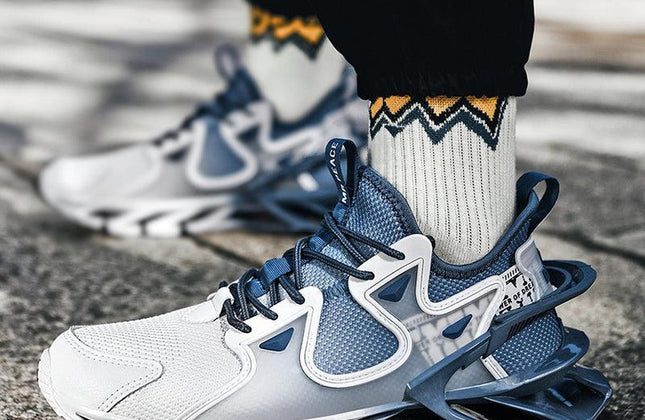 Men Sneakers Male Shoes for Men Buckled Shoe Custom Breathable Shoes Leisure - Constantin & Crys