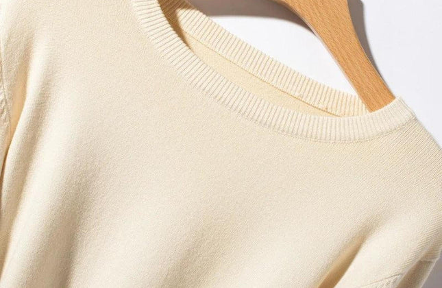 Men’s Custom Logo Knit Sweater – Casual Long Sleeve Pullover - Constantin & Crys