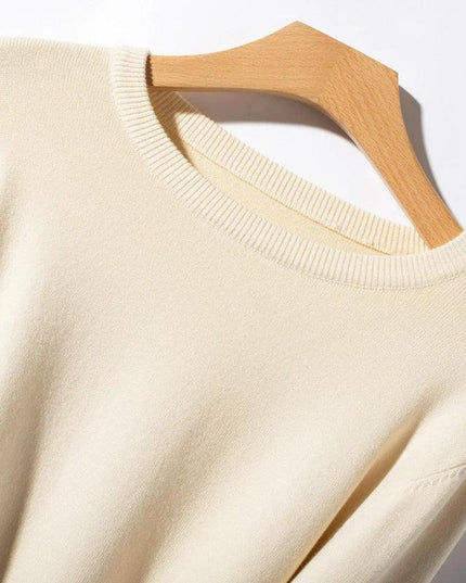 Men’s Custom Logo Knit Sweater – Casual Long Sleeve Pullover - Constantin & Crys