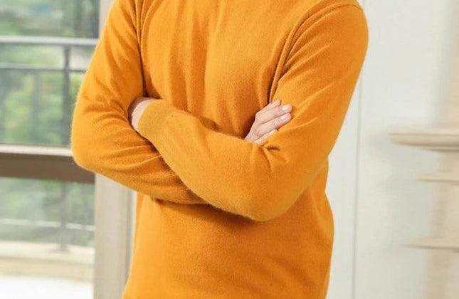 Men’s Custom Logo Knit Sweater – Casual Long Sleeve Pullover - Constantin & Crys