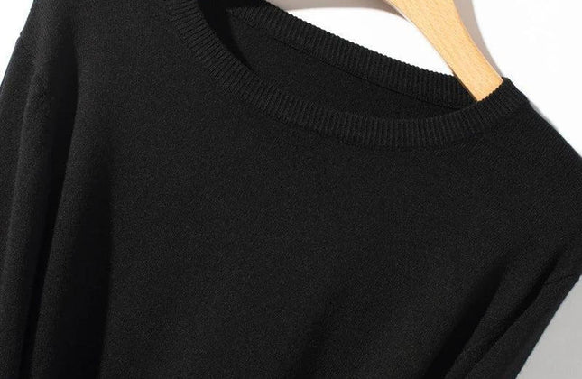 Men’s Custom Logo Knit Sweater – Casual Long Sleeve Pullover - Constantin & Crys