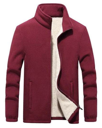 Mens Thick Fleece Jackets Men Outwear Sportswear Wool Liner Warm Jackets - Constantin & Crys