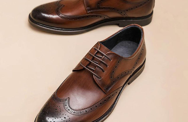 Mes's Classic Office Formal Business Oxford Shoes - Constantin & Crys