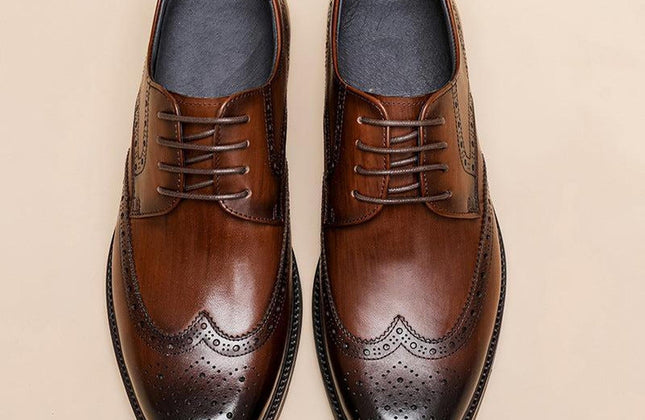 Mes's Classic Office Formal Business Oxford Shoes - Constantin & Crys