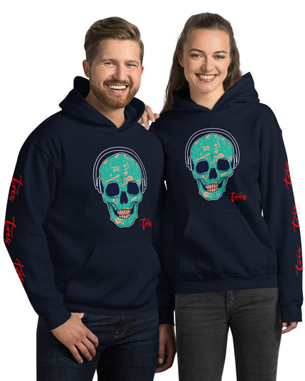 "DJ Skull" - Unisex Hoodie