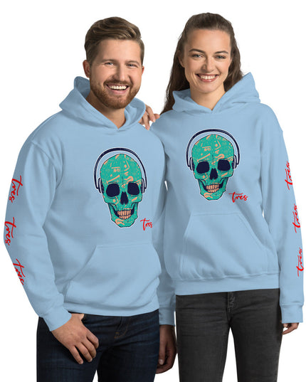 "DJ Skull" - Unisex Hoodie