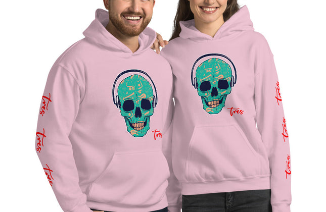 "DJ Skull" - Unisex Hoodie