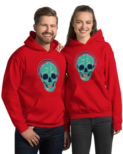 "DJ Skull" - Unisex Hoodie
