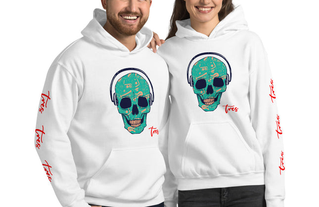 "DJ Skull" - Unisex Hoodie