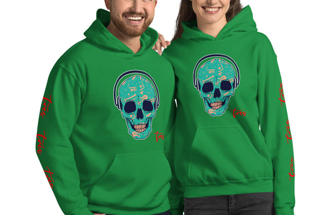 "DJ Skull" - Unisex Hoodie