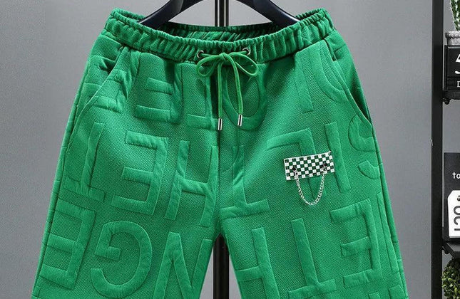 New Fashion Knitted Shorts Men Comfortable Elastic Waist Clothing Male - Constantin & Crys