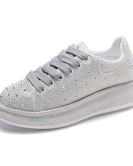 NEW Women Sneakers With Sparkles Shoes Luxury Platform Sport Trainers - Constantin & Crys