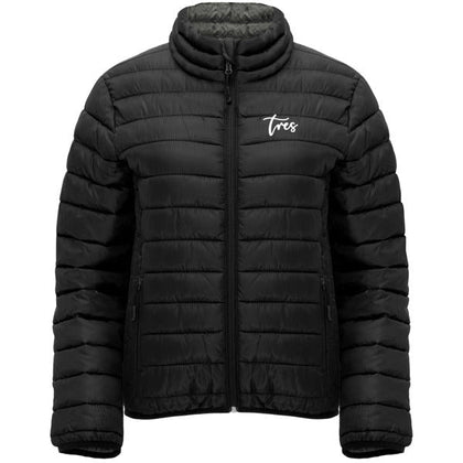 Women's Quilted Padded Jacket — Lightweight & Foldable | Black