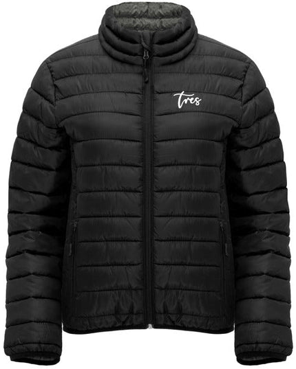 Women's Quilted Padded Jacket — Lightweight & Foldable | Black