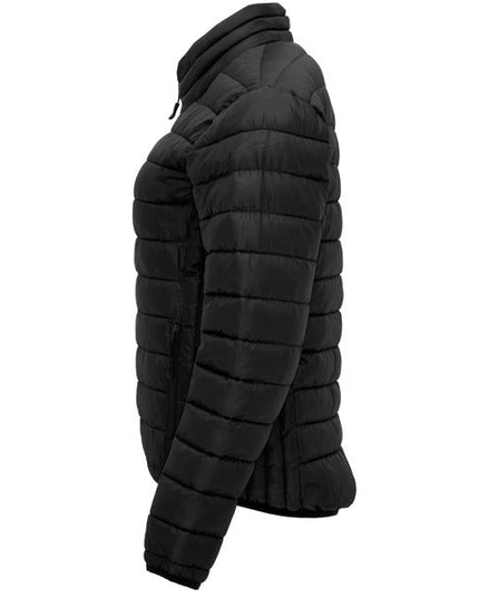 Women's Quilted Padded Jacket — Lightweight & Foldable | Black