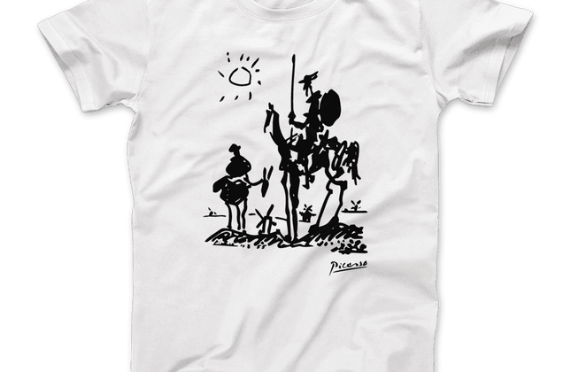 Pablo Picasso Don Quixote of La Mancha 1955 Artwork T-Shirt