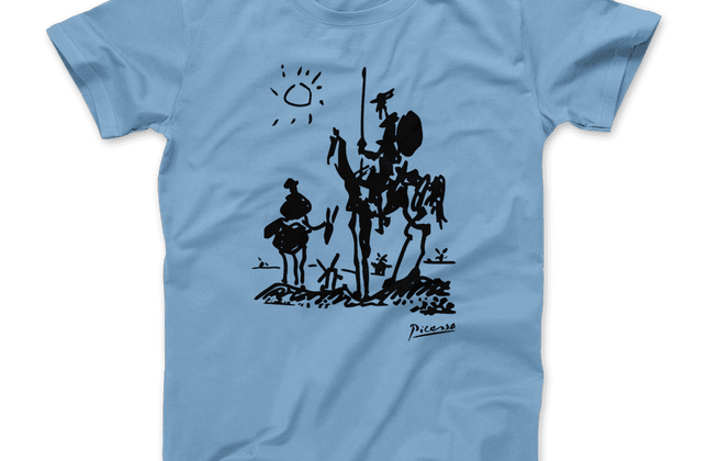 Pablo Picasso Don Quixote of La Mancha 1955 Artwork T-Shirt