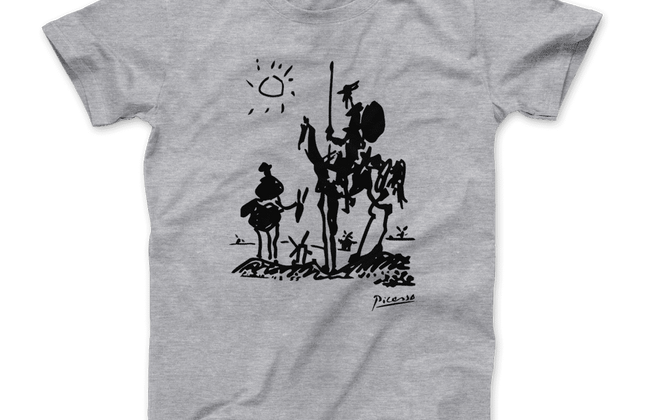 Pablo Picasso Don Quixote of La Mancha 1955 Artwork T-Shirt