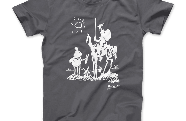 Pablo Picasso Don Quixote of La Mancha 1955 Artwork T-Shirt