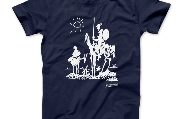 Pablo Picasso Don Quixote of La Mancha 1955 Artwork T-Shirt