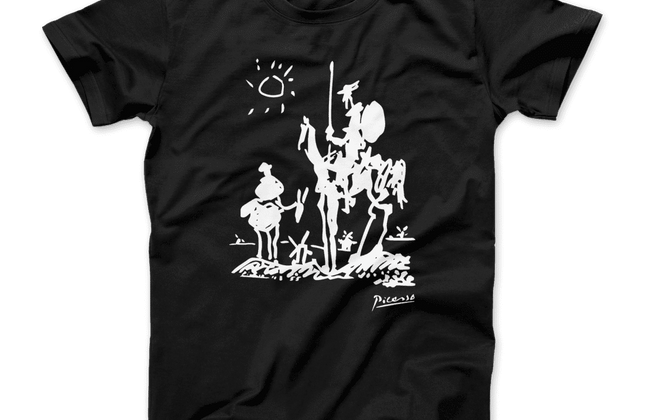 Pablo Picasso Don Quixote of La Mancha 1955 Artwork T-Shirt