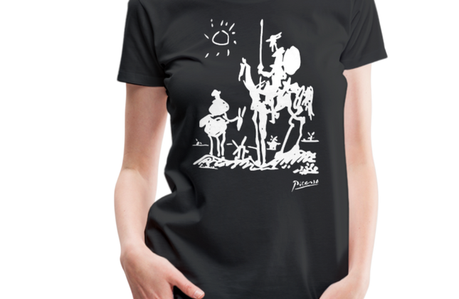 Pablo Picasso Don Quixote of La Mancha 1955 Artwork T-Shirt