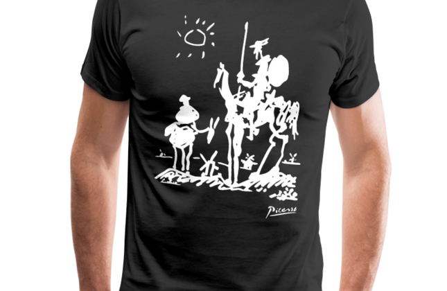 Pablo Picasso Don Quixote of La Mancha 1955 Artwork T-Shirt