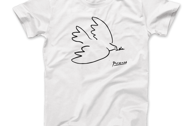 Picasso Dove of Peace 1949 Graphic T-Shirt