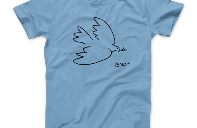 Picasso Dove of Peace 1949 Graphic T-Shirt