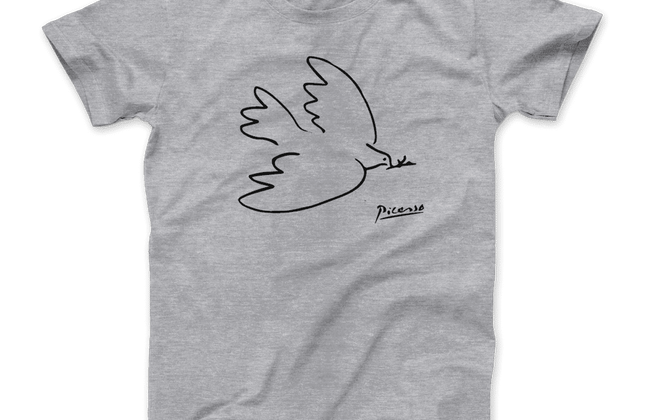 Picasso Dove of Peace 1949 Graphic T-Shirt