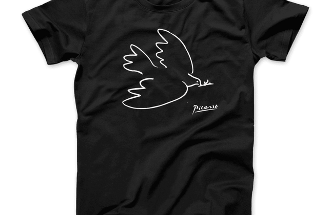 Picasso Dove of Peace 1949 Graphic T-Shirt