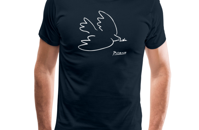 Picasso Dove of Peace 1949 Graphic T-Shirt