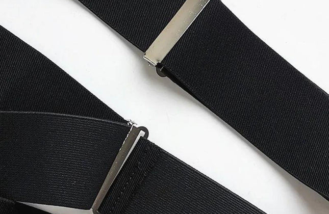 Plus Size 50mm Wide Men Suspenders High Elastic Adjustable - Constantin & Crys