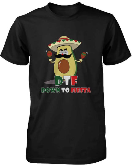 Down to Fiesta | Funny Graphic Men's T-Shirt