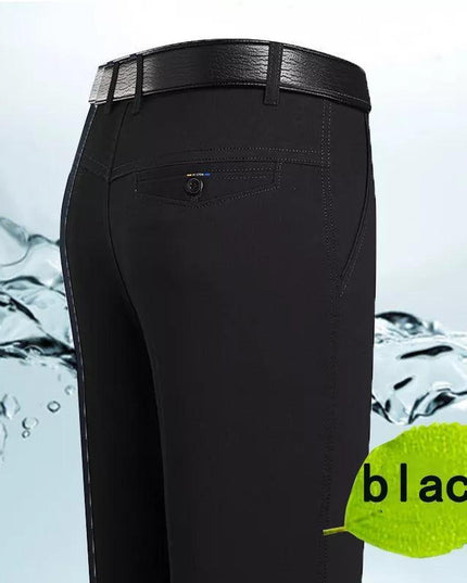 Spring and Summer Brand Men's Trousers Middle - Aged Men Trousers Thin Casual - Constantin & Crys
