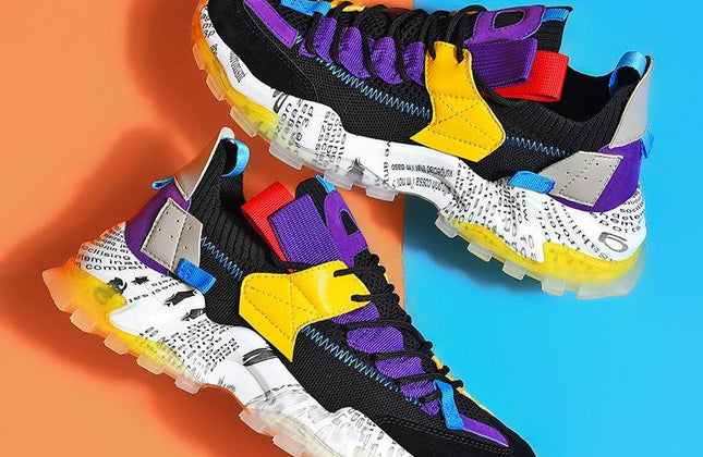 Stylish Wholesale Clunky Sneaker Thick Bottom Height Increasing Shoe Men - Constantin & Crys