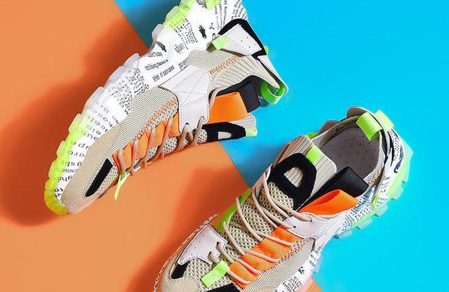 Stylish Wholesale Clunky Sneaker Thick Bottom Height Increasing Shoe Men - Constantin & Crys