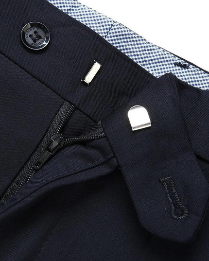 Summer Men Business Thin Silk Pants 29 - 56 Male Big Size Formal Classic Black - Constantin & Crys