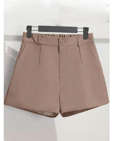 Sungtin Office Lady High Waist Shorts Women Wide Leg Short Pants - Constantin & Crys