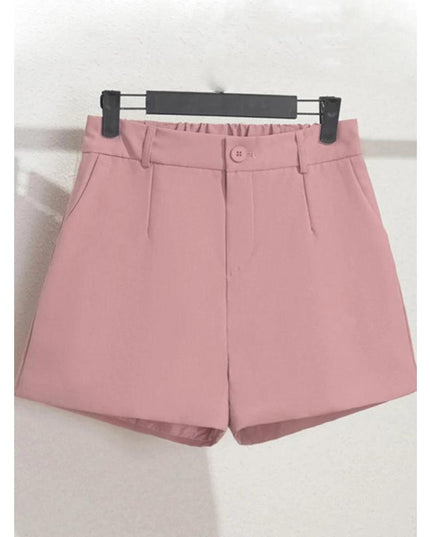 Sungtin Office Lady High Waist Shorts Women Wide Leg Short Pants - Constantin & Crys
