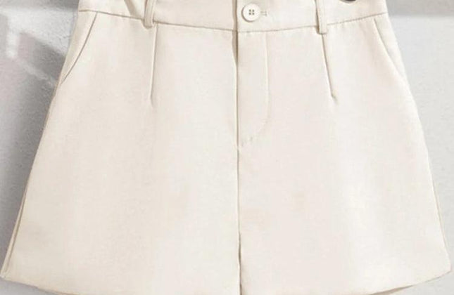 Sungtin Office Lady High Waist Shorts Women Wide Leg Short Pants - Constantin & Crys