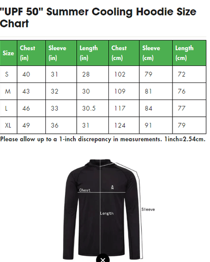 "UPF 50" Summer Cooling Hoodie - Constantin & Crys