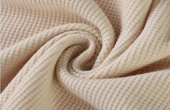 Waffle Men's Summer Short Sleeve And Shorts Two Piece Sets Sports Casual Tracksuit Men Comfortable Cool Shorts Oversized Set - Constantin & Crys