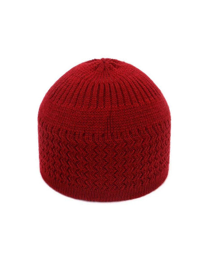 Winter Knitted Muslim Men Prayer Hats Warm Male Beanies Cap Islamic Ramadan - Constantin & Crys