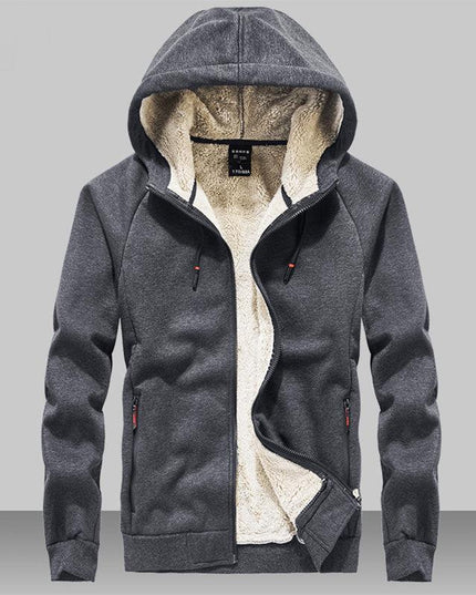Winter Men Coat Cotton Padded Hooded Outwear Men's Cotton Plus Size - Constantin & Crys