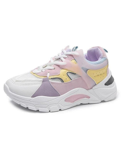 Woman Shoes Women Chunky Sneakers Platform Casual Sport Shoes Vulcanized Tennis - Constantin & Crys