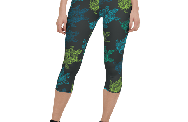 Women's CoastFlex Turtle Bay Capri Leggings - Constantin & Crys