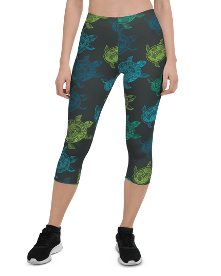 Women's CoastFlex Turtle Bay Capri Leggings - Constantin & Crys