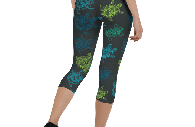 Women's CoastFlex Turtle Bay Capri Leggings - Constantin & Crys