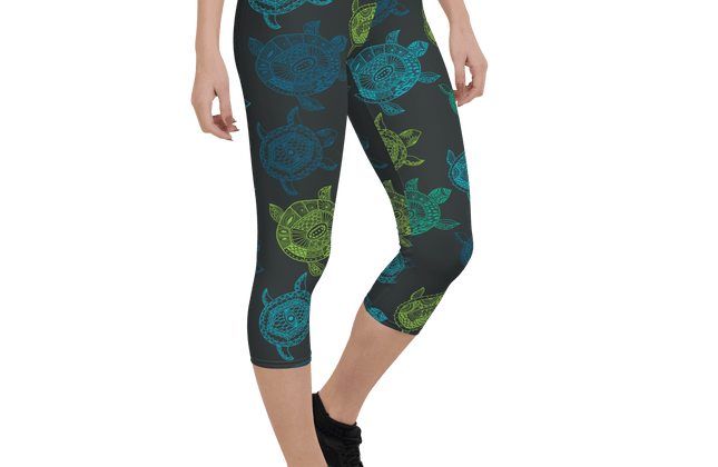 Women's CoastFlex Turtle Bay Capri Leggings - Constantin & Crys